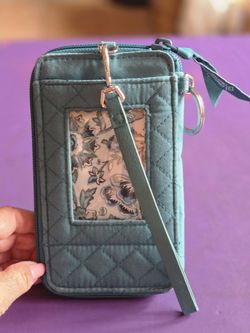 Vera Bradley RFID Smartphone Wristlet-Forever Green