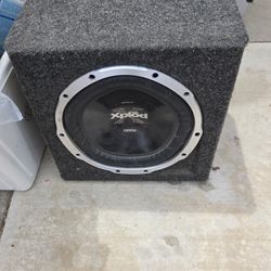 12” Sony Xplod 1300w Subwoofer Box Included