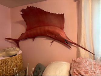 Pink Glitter Sailfish