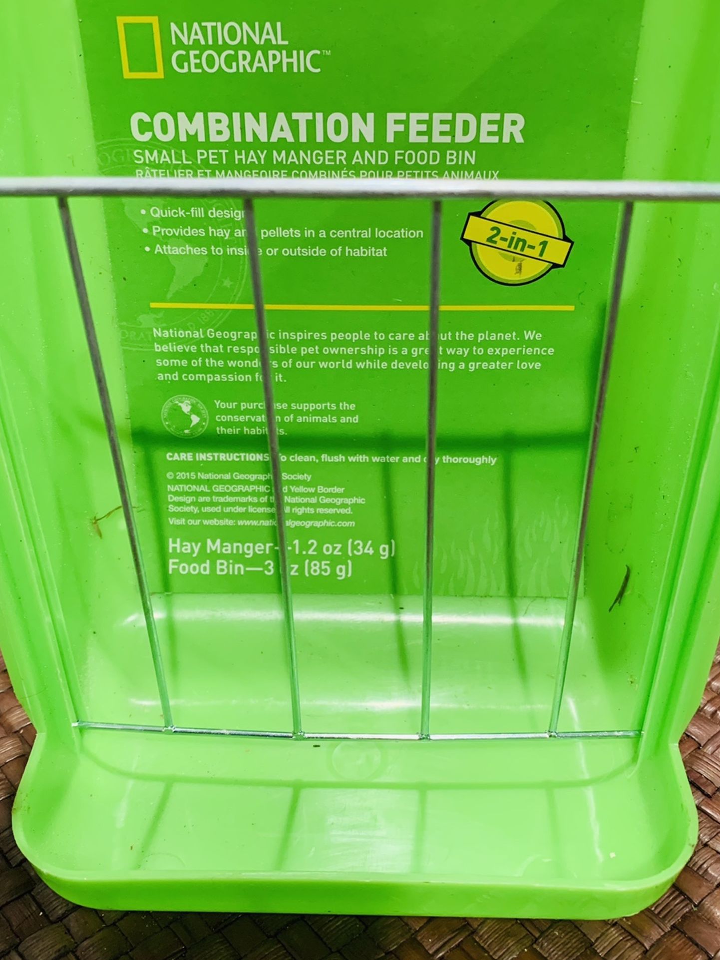 Combination Feeder For Small Pets