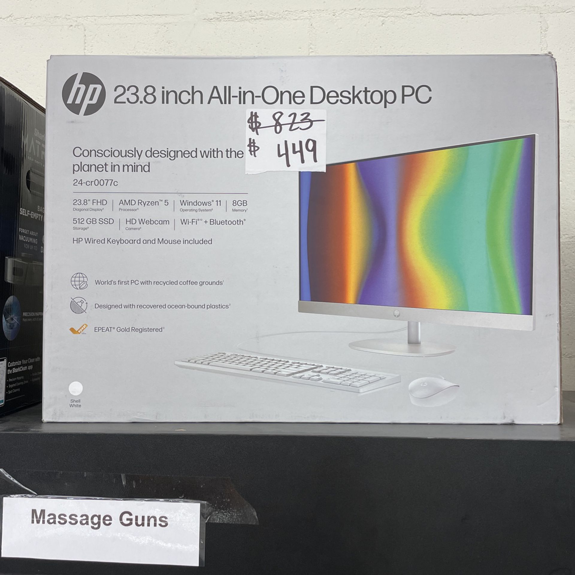 HP 23.8 In All-In-One Desktop PC