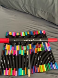 72 color Mogyann Dual Tip Felt Markers