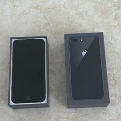 iPhone 8 Plus. UNLOCKED. 64GB. Black. Connect In USA Or Outside USA. In Great Condition. INCLUDES NEW OTTERBOX Case. 