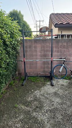 Squat Rack with Accessories