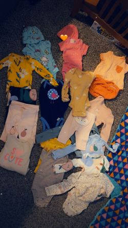 All New & Newborn Sizes But One Onsie Is 0-3 