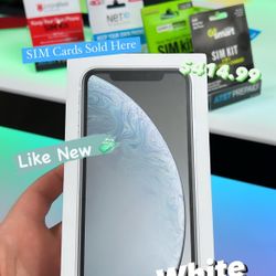 iPhone XR 64gb (Factory Unlocked) **LIKE NEW**