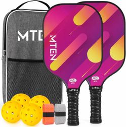 MTEN Pickleball Paddle Set