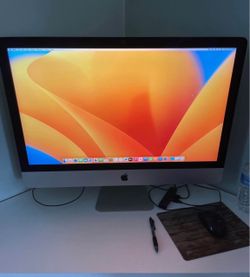 iMac Desktop 27 inch mid 2017 3.4 GHZ-1 TB Storage - I-5 Quad Core