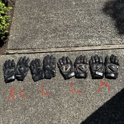 Motorcycle Gloves (4 Pairs)