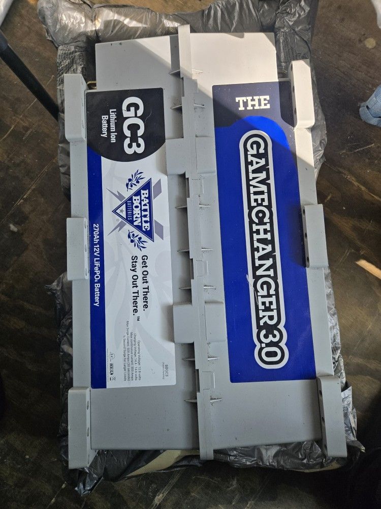 Battle Born GC3 GameChanger 3.0 – 12V 270Ah LiFePO₄ Battery (Fully Charged & Tested)