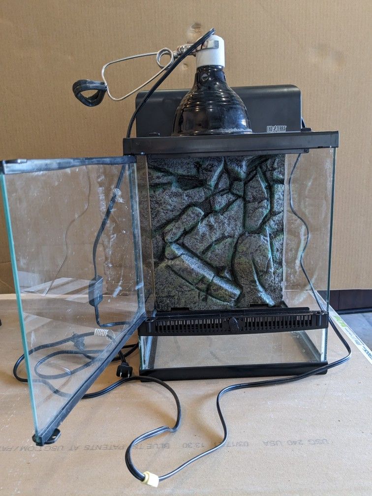 Zilla Front Opening Cage/Glass Cage With Sliding Screen Lid/See Description For Other Items