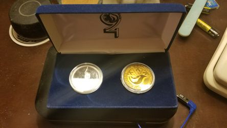 Olympic games coins