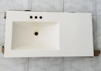 Bathroom Sink 36 Inch