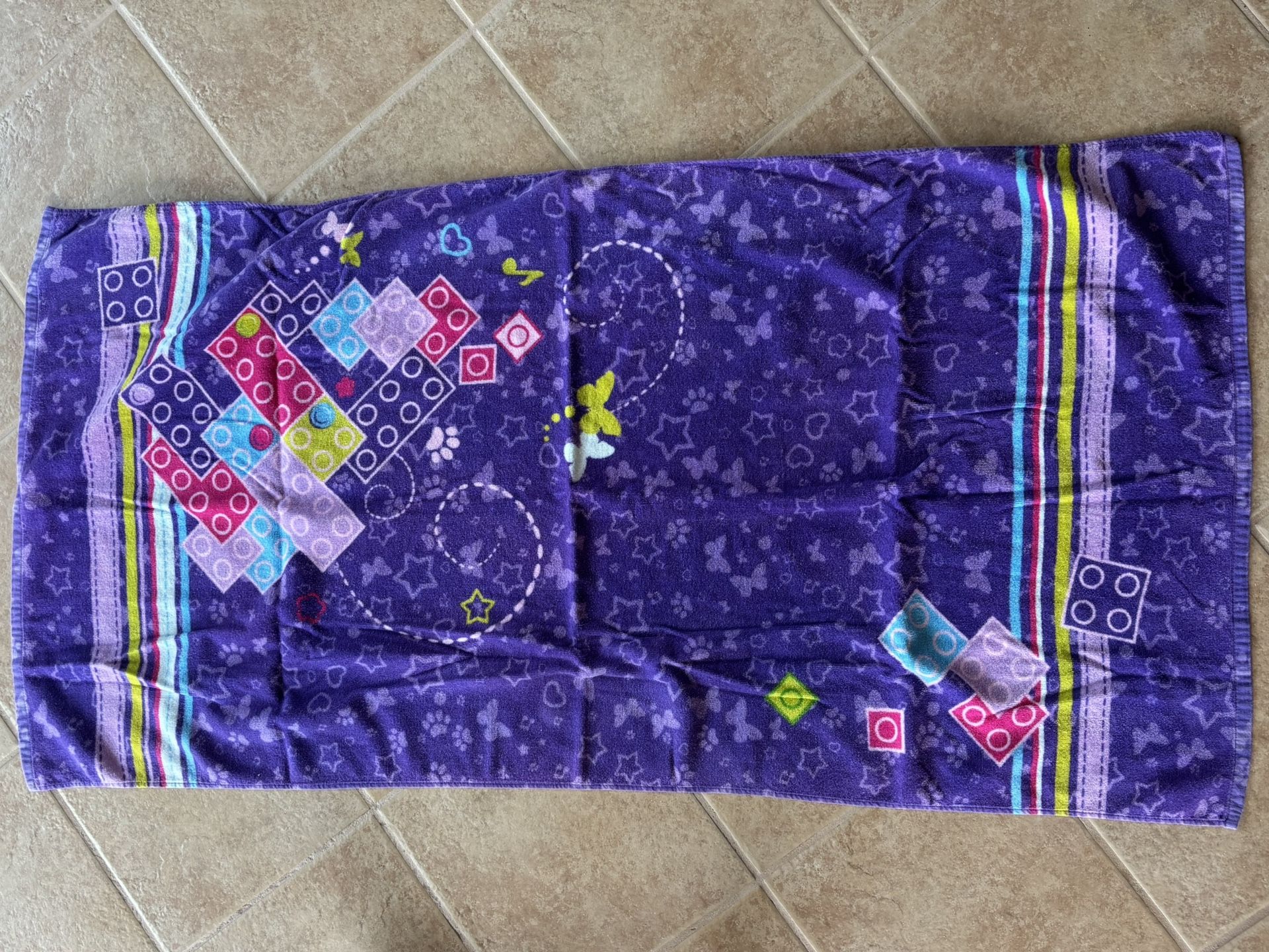 New Lego Friends Beach Towel
