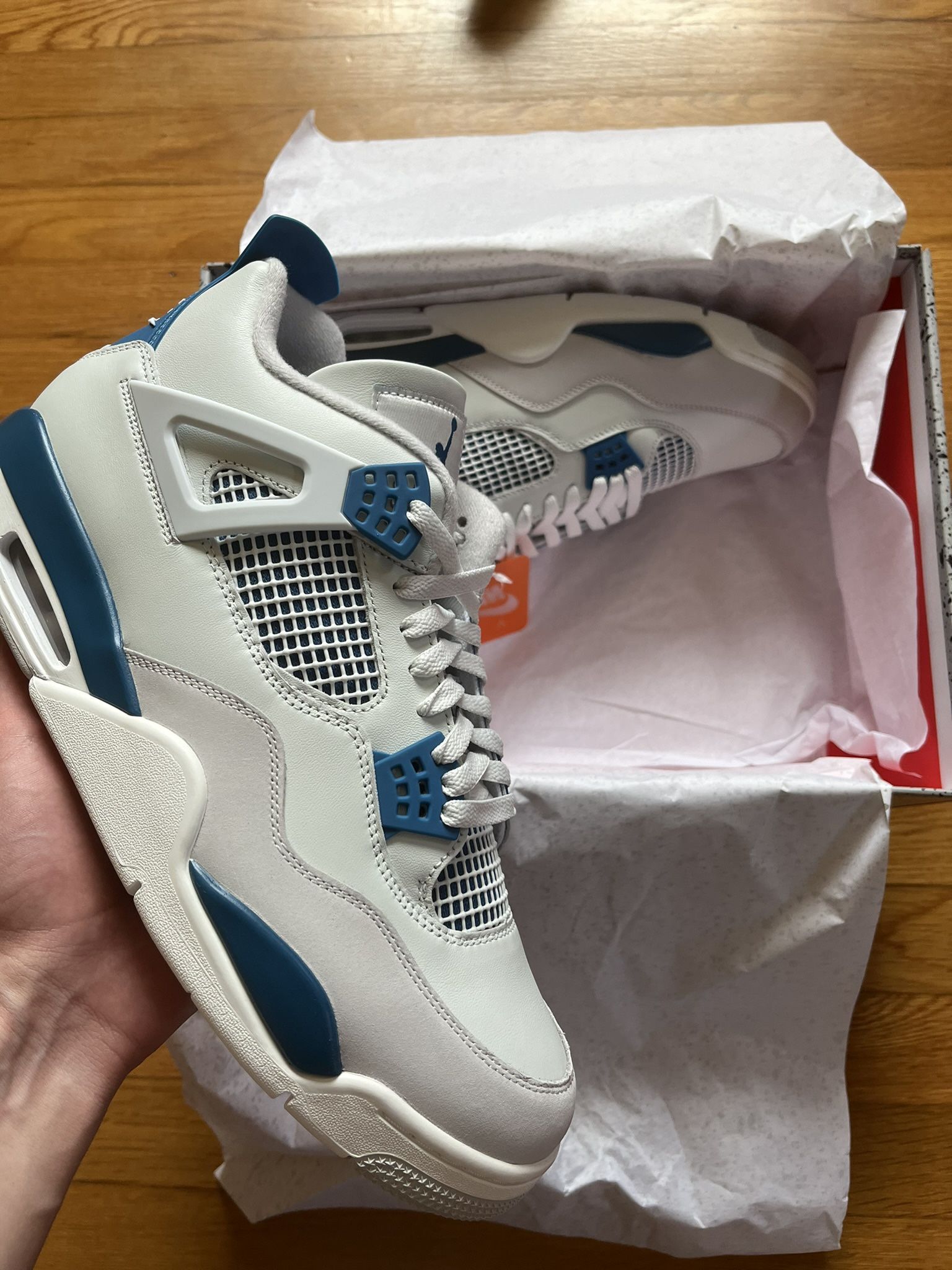 Jordan 4 Military Blue Size 12