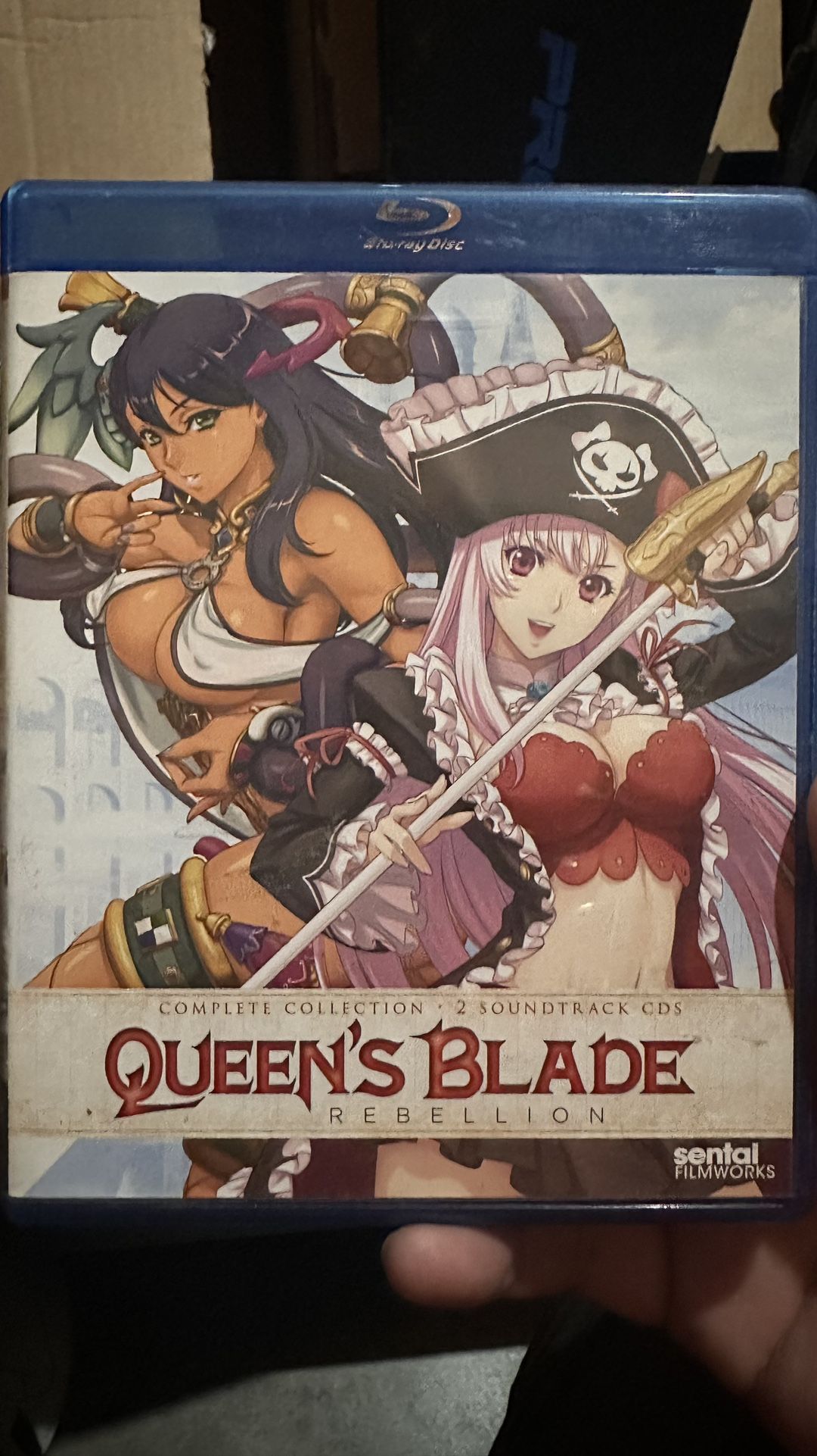 Queen’s Blade: Rebellion Complete Collection • 2 Disk Soundtrack CDs (Blu-Ray)
