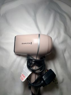 Remington Pink Hair Dryer Compact Travel Size Dual Heat Speed Settings