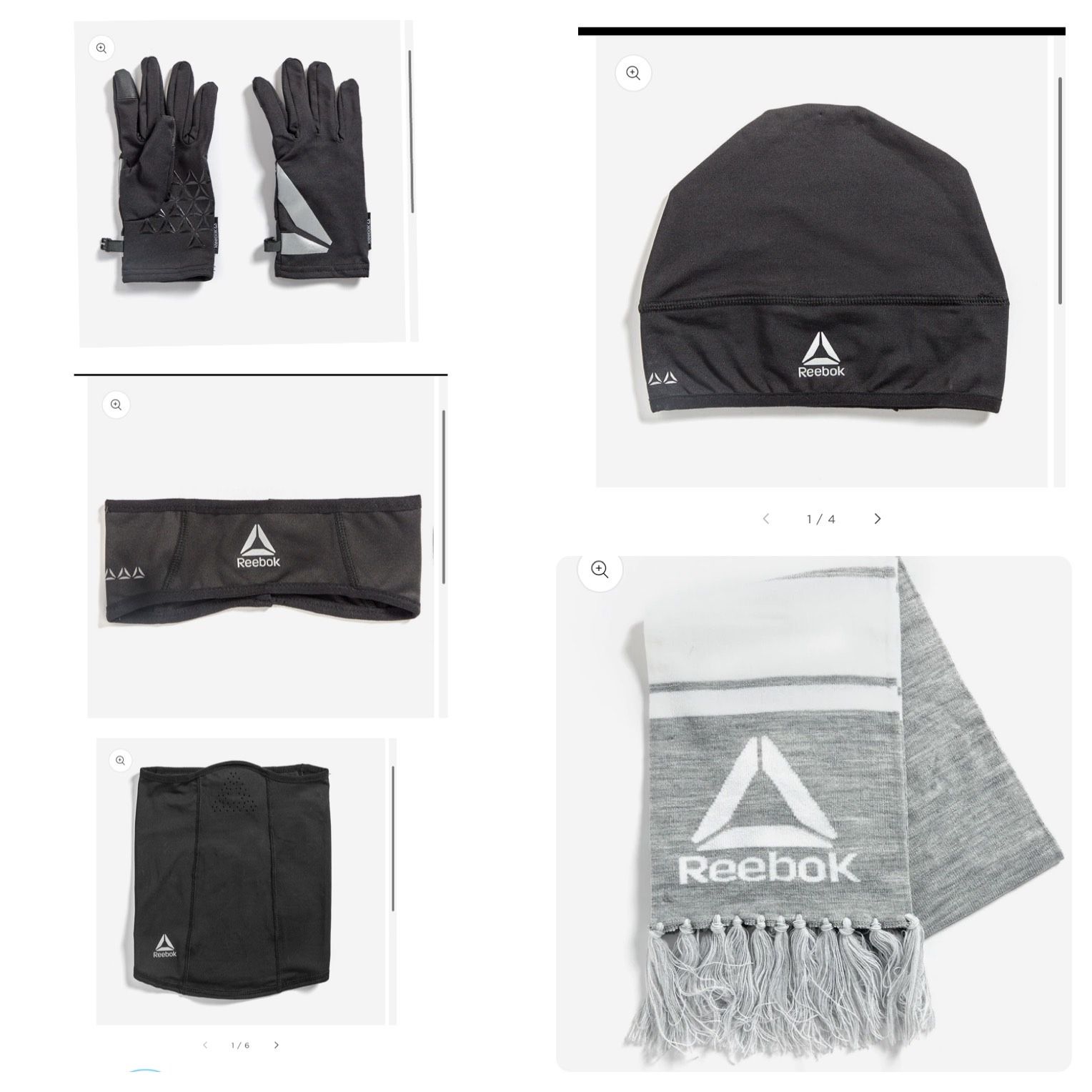 Great Christmas Gift Idea-Unisex Reebok Set Of 5 Winter Items