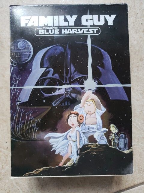 FAMILY GUY Blue Harvest DVD Special Edition Cards 3D Glasses shirt not included