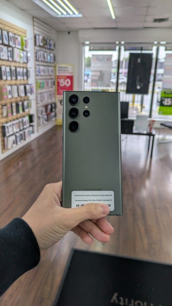 Samsung S23 Ultra Unlocked 256gb $99 Down