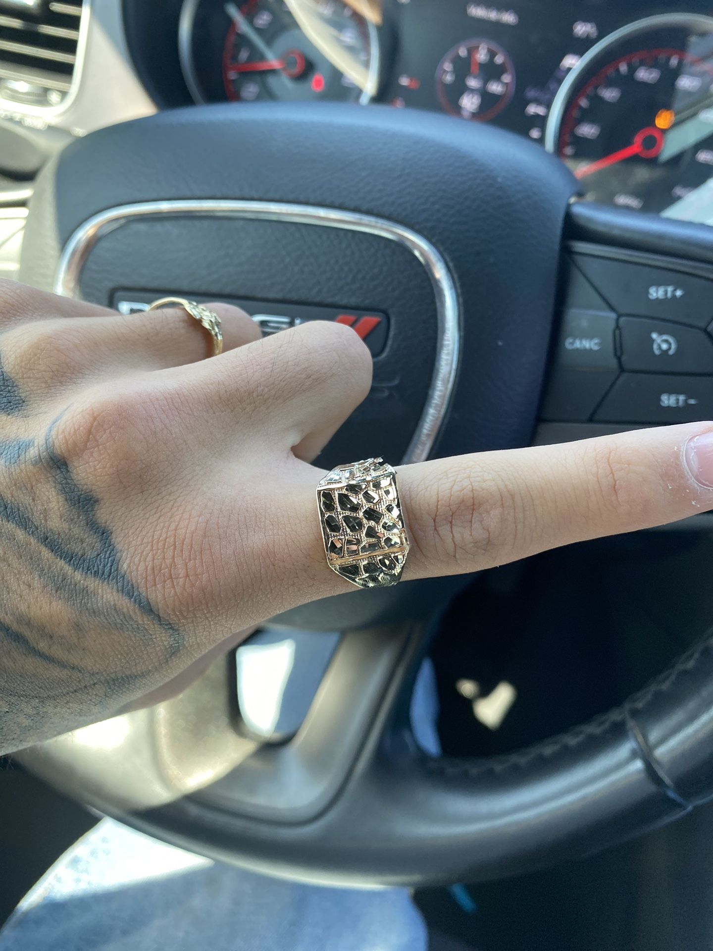 10k Nugget Ring 