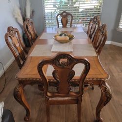 Raymour & Flanigan Legacy Classic Versailles Dining Room Set