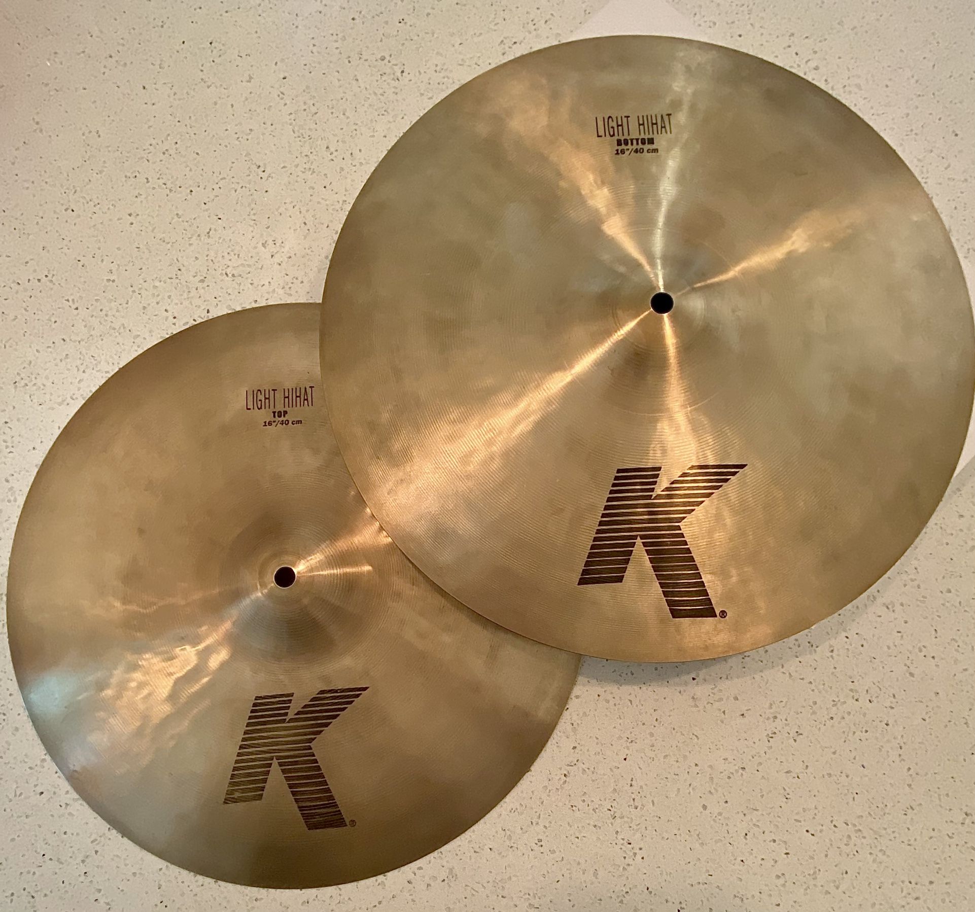 Zildjian 16" K Series Light Hi-hat Cymbals