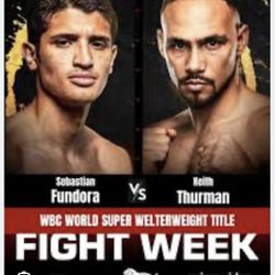 Fondura Vs. Thurman Fight Tickets Las Vegas