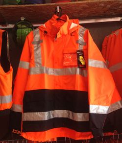 Class 3 Breathable, Waterproof, High Visibility Jacket