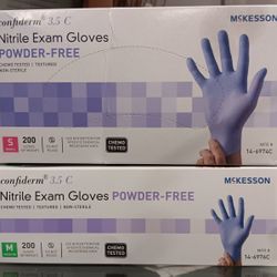 Small & Medium MCKESSON NITRILE GLOVES $10 Each 