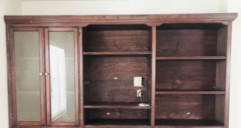 MUEBLE DE PURA MADERA//WOOD FURNITURE PIECE