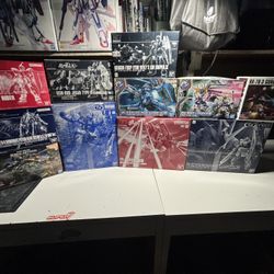 GUNPLA - Premium Bandai & Exclusive Items (hard to find) 