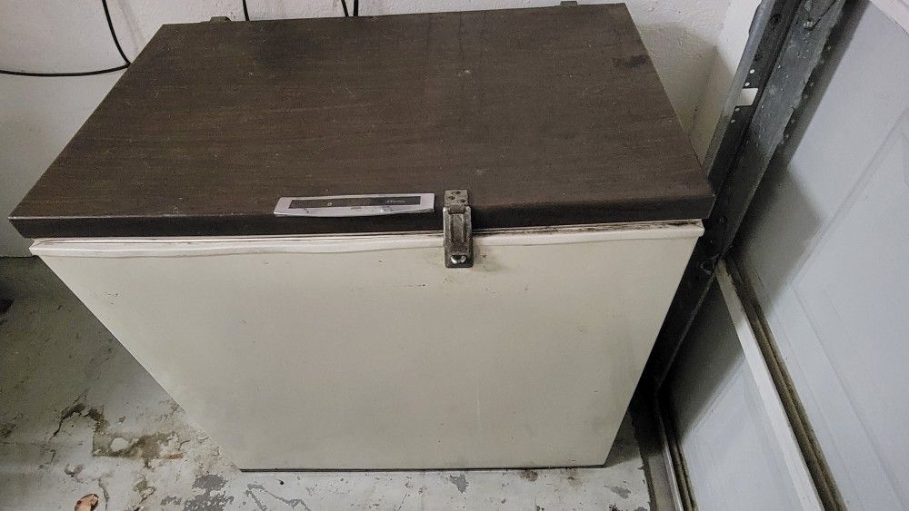 JC Penney Deep Freezer.