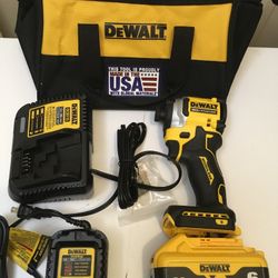 Dewalt 20v Brushless Atomic Impact Drill Kit 