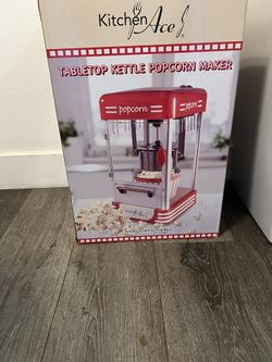 New Popcorn Machine