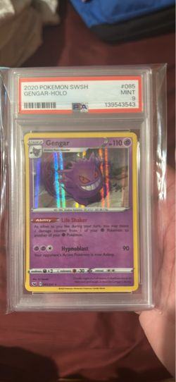 2020 Pokémon Gengar Holo PSA 9 Mint