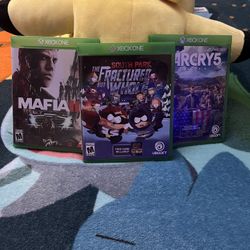 Xbox One Game Bundle: Mafia III, South Park Fractured But Whole, Far Cry 5, 