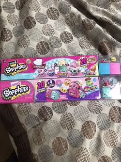 Shopkins mega pack 20 shop kins in each