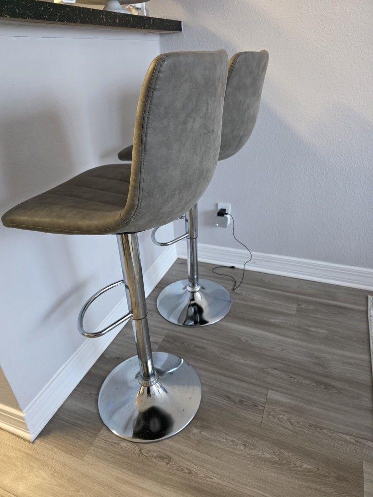 Swivel Bar Stools Set Of 2