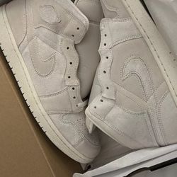 Nike Air Jordan 1 Mid SE Craft Shoes 'Pale Ivory