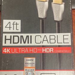 HDMI Cable 4’long