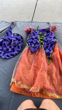 Girls 7-8 cute witch costume