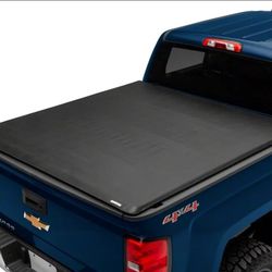 14-18 Chevrolet Silverado Gmc Sierra Soft Roll Up Tonneau Truck Bed Cover Tapadera Cobertor Chevy 