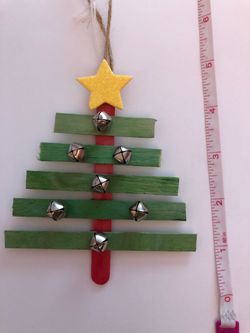 Homemade tree ornaments