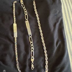 925 Silver Bracelets 