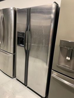 Frigidaire Side By Side Stainless Steel Refrigerator
