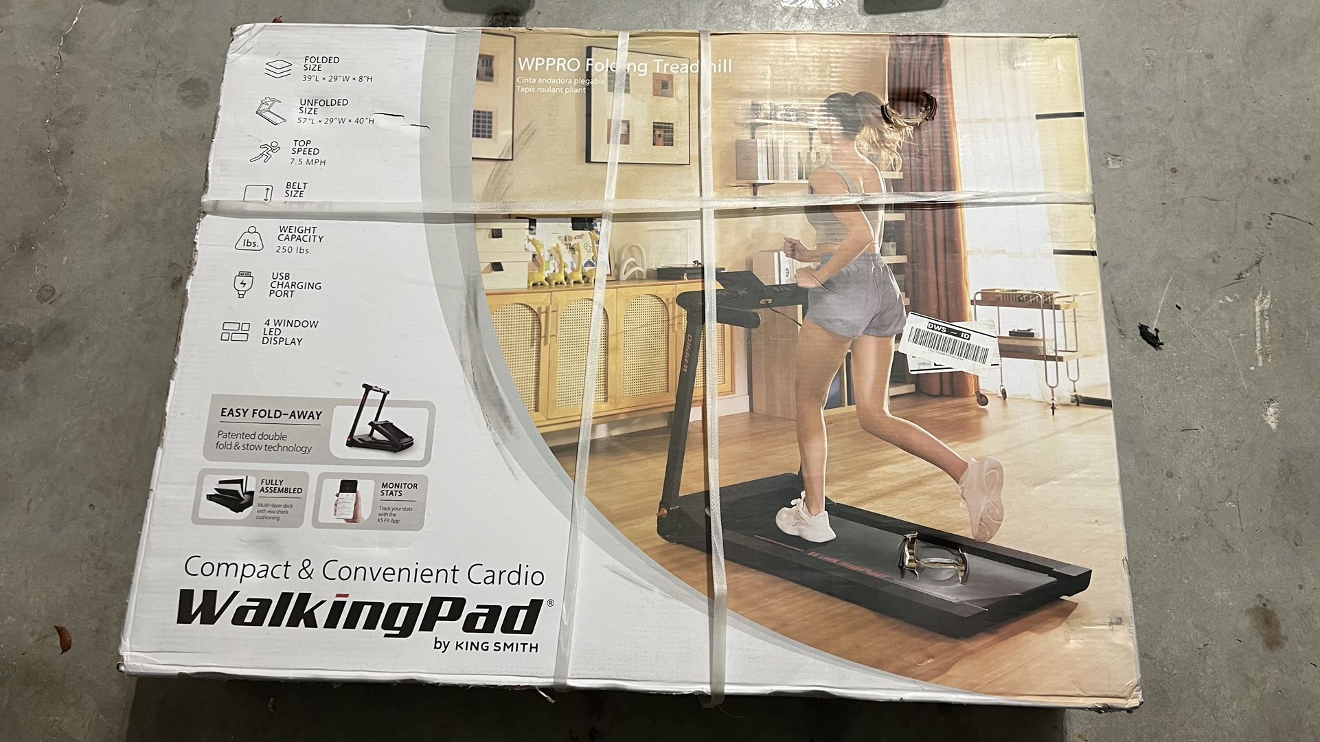 Kingsmith WalkingPad Pro Folding Treadmill