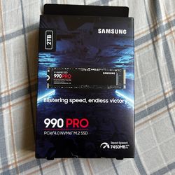 990 pro ssd 2tb Samsung