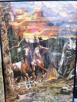 This was is a poster from art.com it is framed