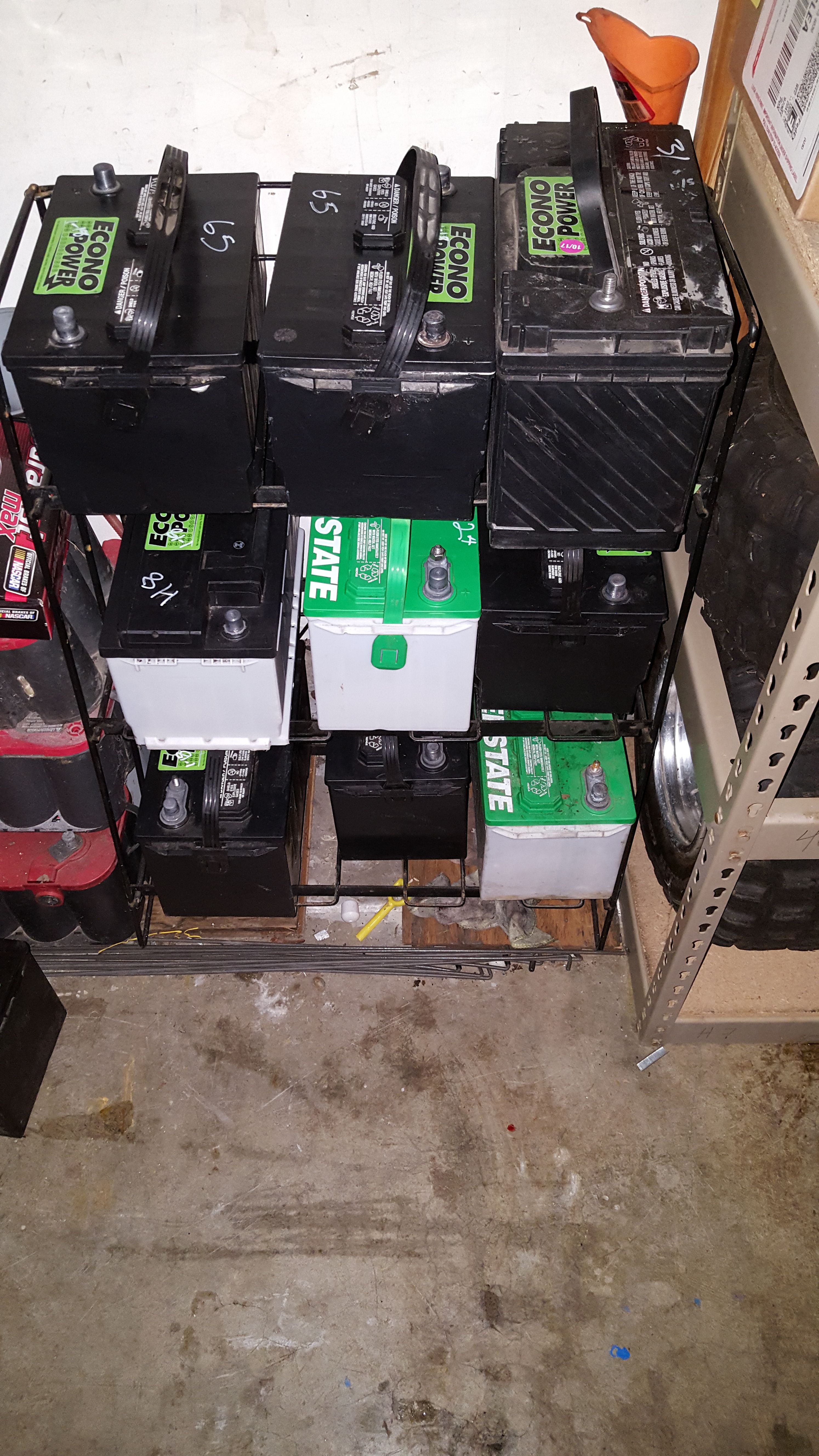 Car batteries